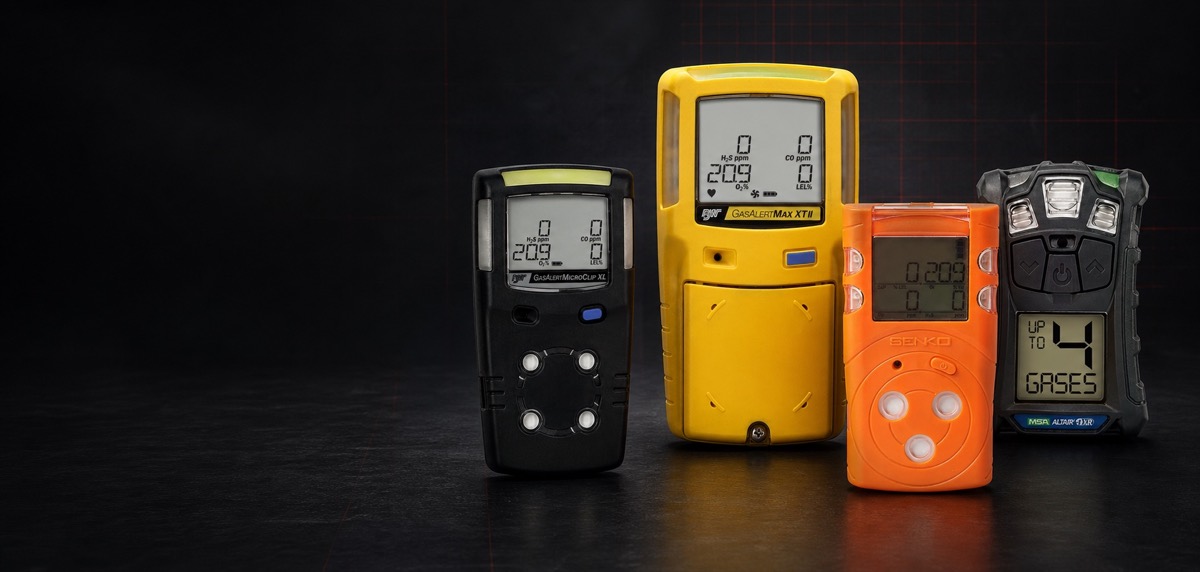 Honeywell BW MicroClip XL, Honeywell BW Max XT II, Senko MGT e MSA Altair 4XR