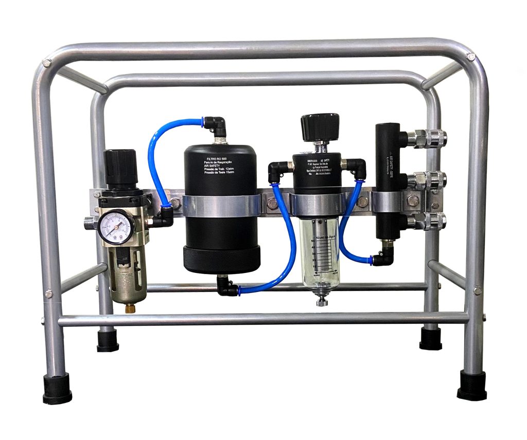 Conjunto de filtragem de ar respirável ARCOFIL Air Safety