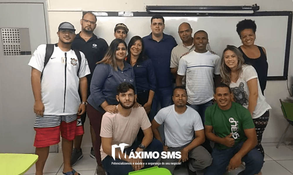 Detecção de gases - Máximo SMS realiza palestra para alunos do curso técnico de segurança do trabalho
