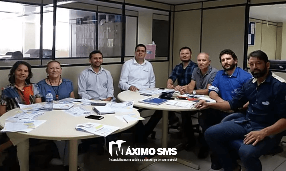 Detecção de gases - Máximo SMS em reunião com o Ministério do Trabalho