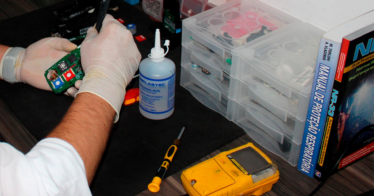 Maturidade em detecção de gases