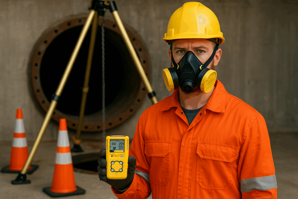 Espaços confinados - NR33 Detectores de Gases: Requisitos, Calibração RBC e Segurança