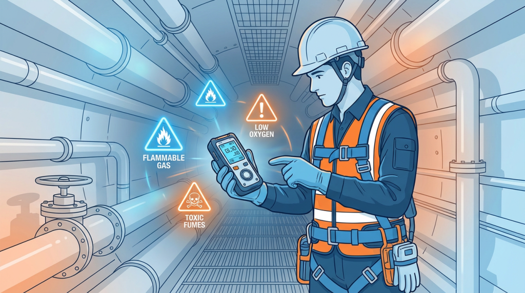 Espaços confinados - Bump Test (Teste de Resposta): O Guia Completo para Detectores de Gás