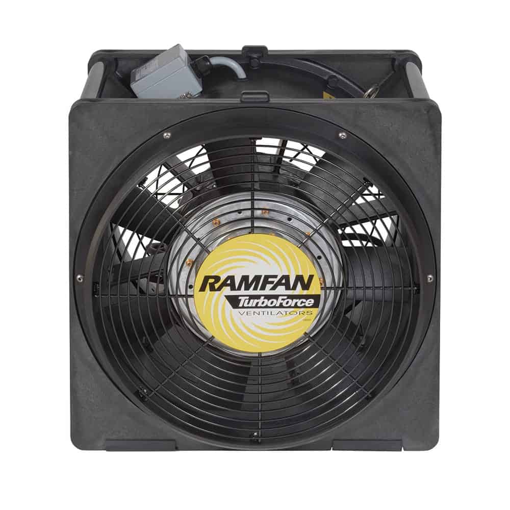 Ventilação em espaço confinado: exaustor, insuflador e cálculo